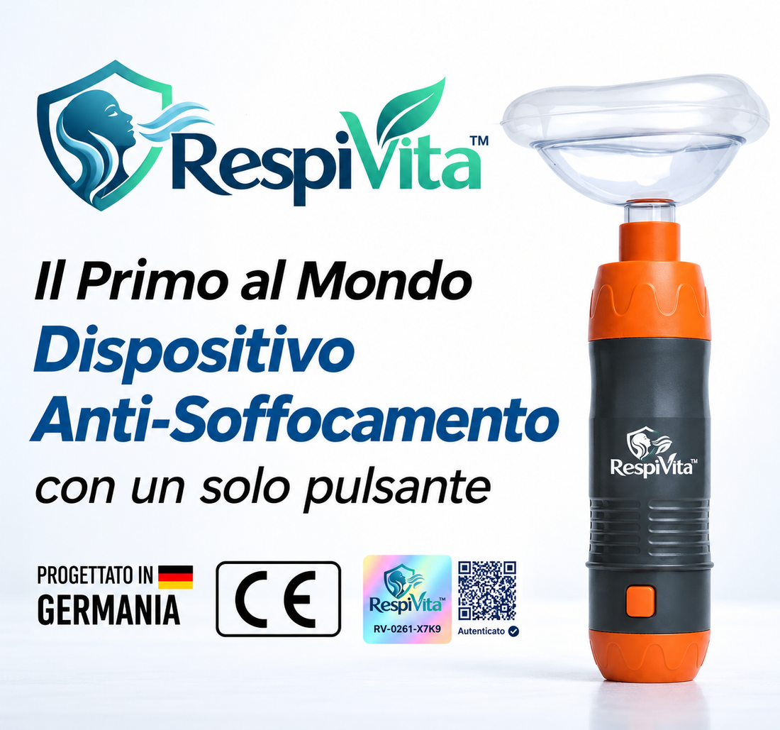 RespiVita, dispositivo anti-soffocamento a un solo pulsante